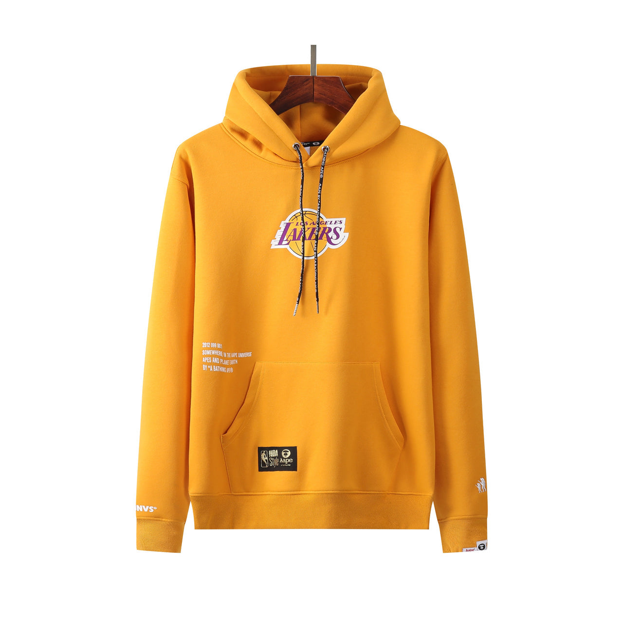 AAPE by BAPE X Los Angeles Lakers Pullover Hoodie
